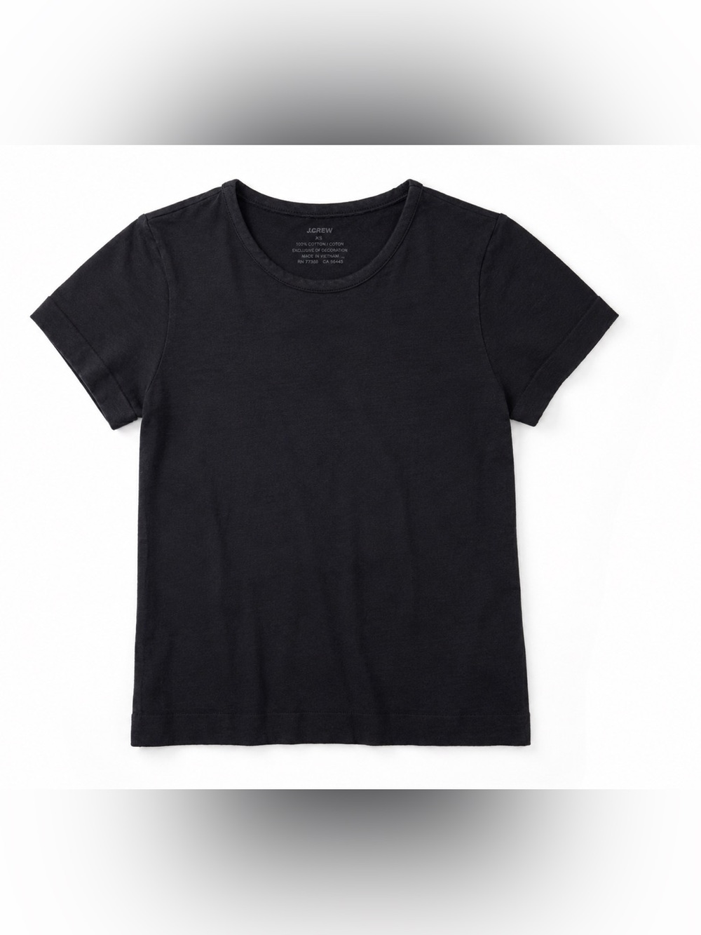 SKIMS Soft Smoothing Seamless T-Shirt Black Size Small